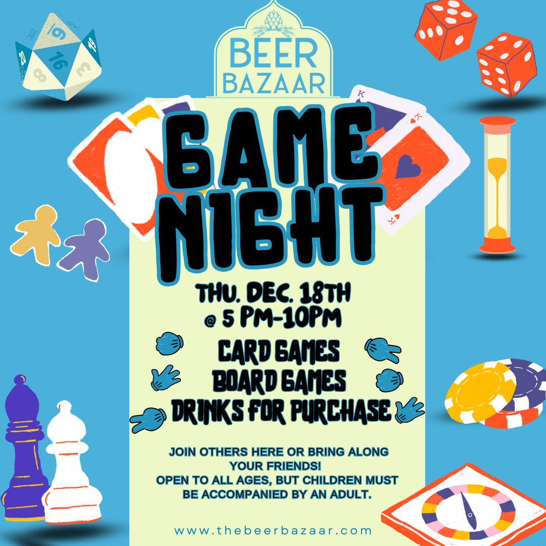 Game Night at Beer Bazaar | Table Top Thursdays